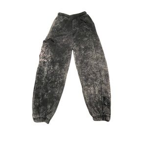 Zara Boy’s Youth Large Workout Running Athletic Capri White Black Pants 13-14.